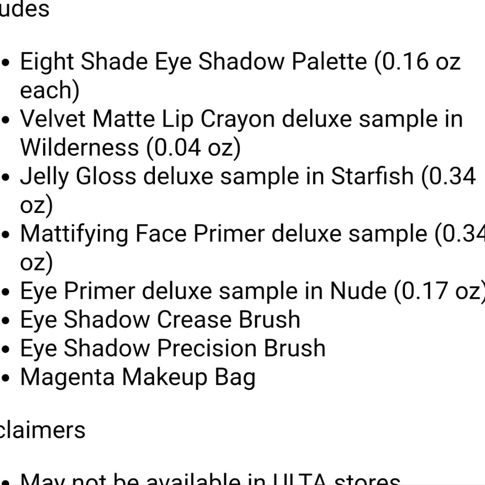 Ulta Makeup - Picture 2 of 5